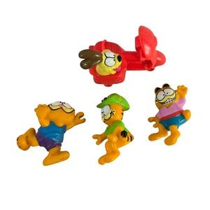 Garfield McDonald's Happy Meal Toys 1998‎ Odie Dog Scooter Lot